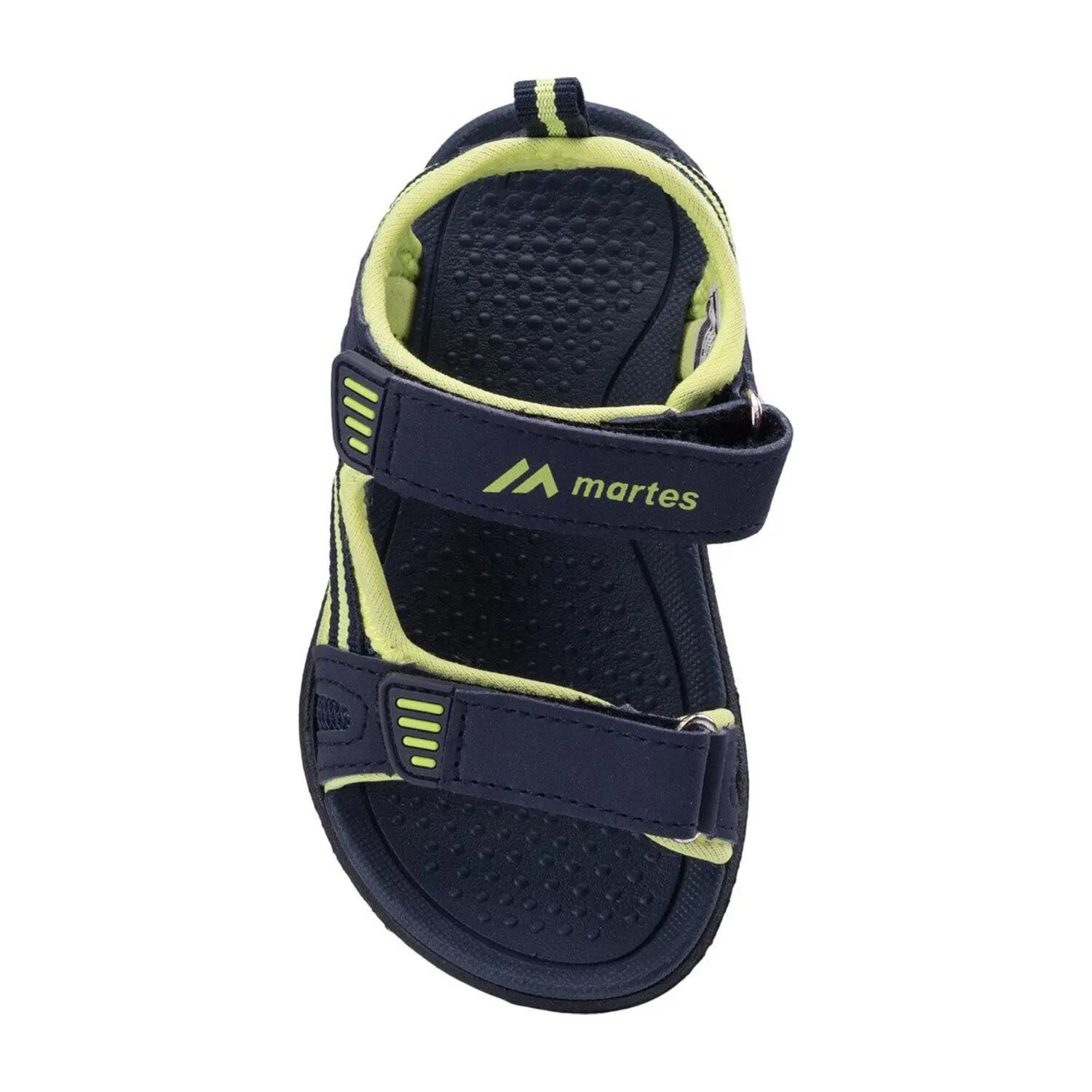 Sandales MARTIBO Enfant (Bleu Marine / Jaune Clair Vif / Noir) 4/6