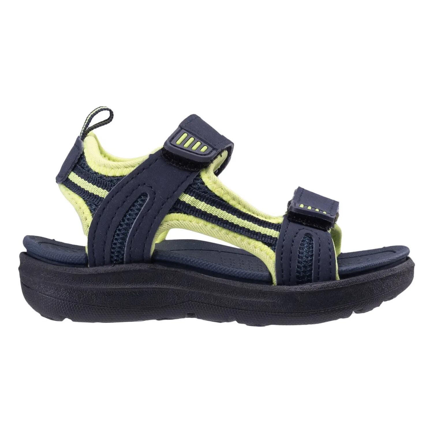 Sandales MARTIBO Enfant (Bleu Marine / Jaune Clair Vif / Noir) 3/6