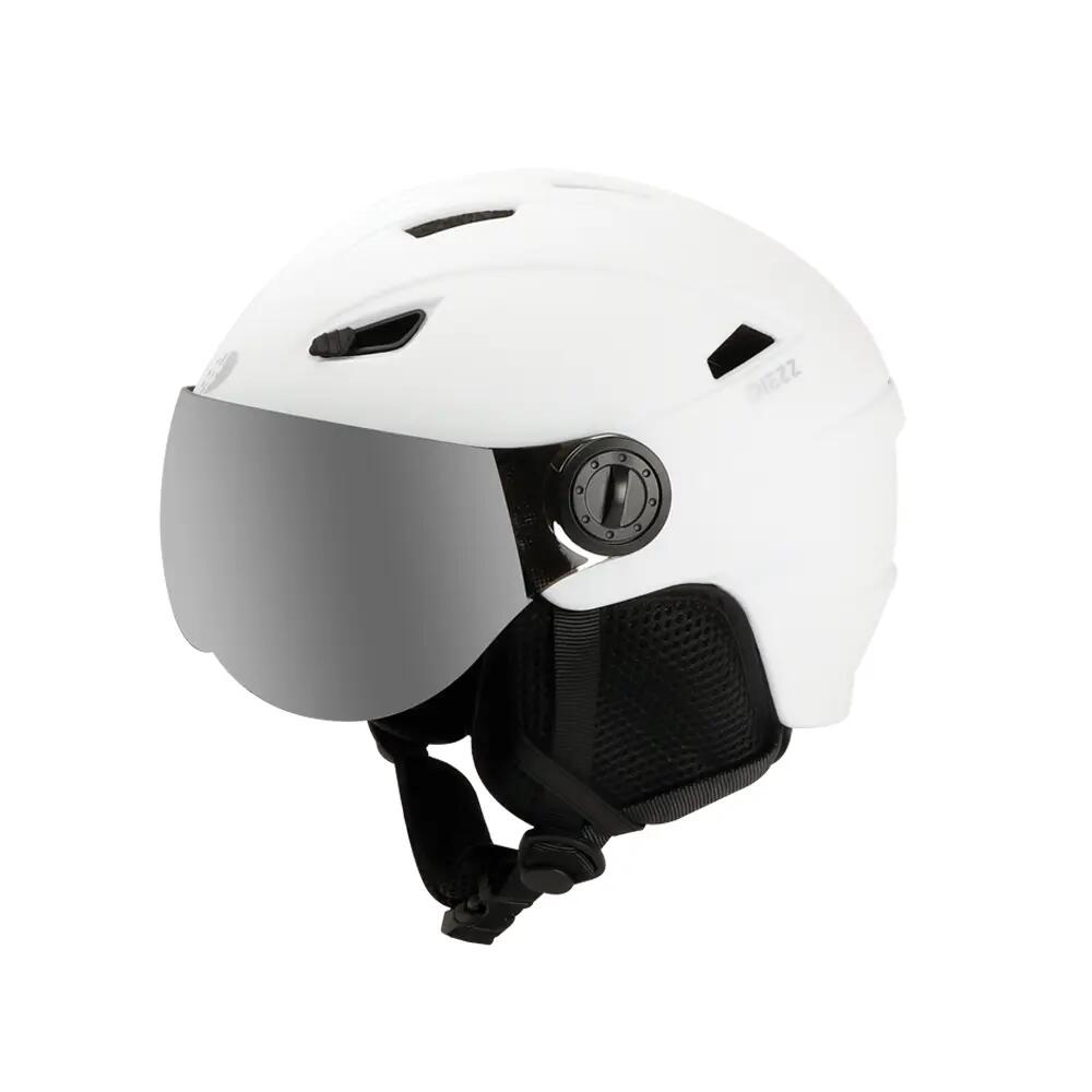 HAWKING ski helmet with S3 visor WHITE.