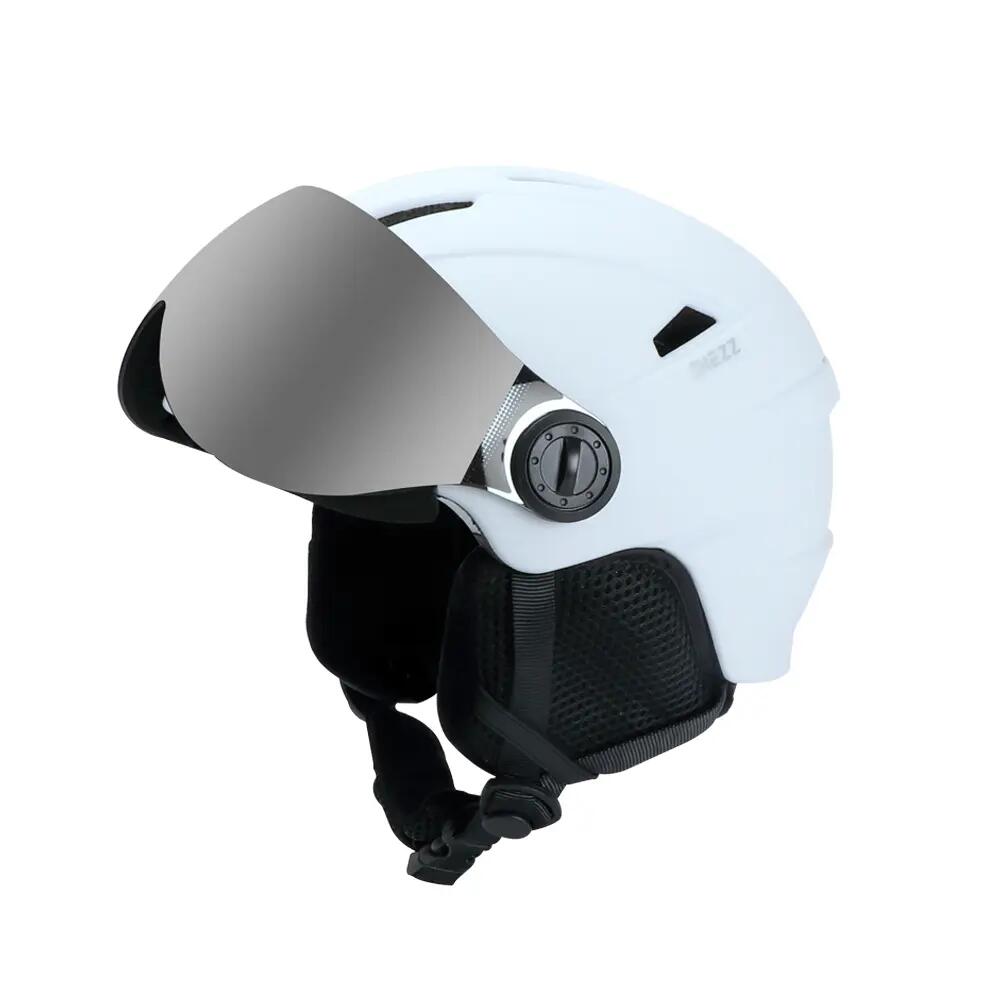 Casco de esquí HAWKING con visera S3 WHITE. 3/3
