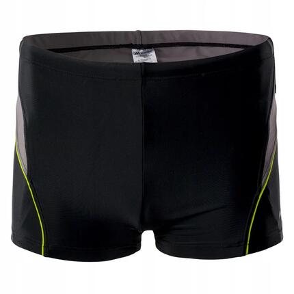 Slip De Bain BORIN Homme (Noir / Vert Citron / Gris Foncé)