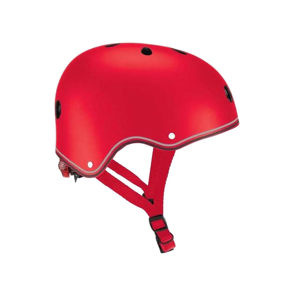 Bambini LED Casco Da Ciclismo Globber Rosso 5/6