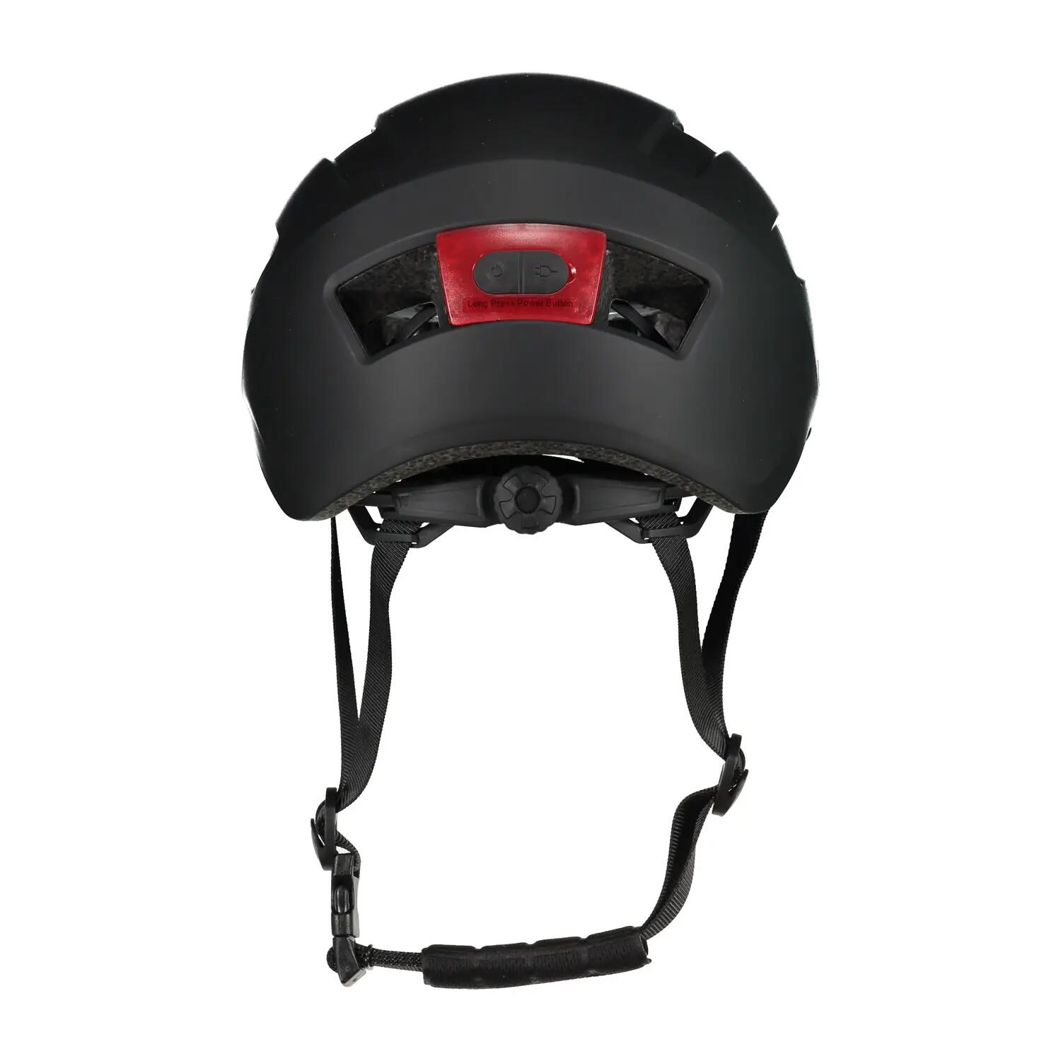 Casque de vélo de ville avec feu arriere 2/2
