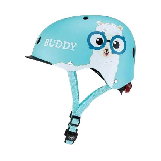 Casque De Vélo Motif/style Lama ELITE Enfant (Bleu)