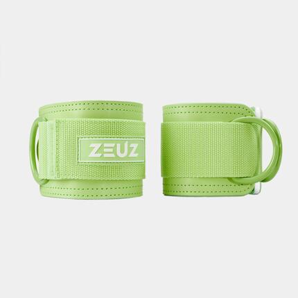 Sangles de cheville ZEUZ (lot de 2) – Machine à câbles – Vert clair