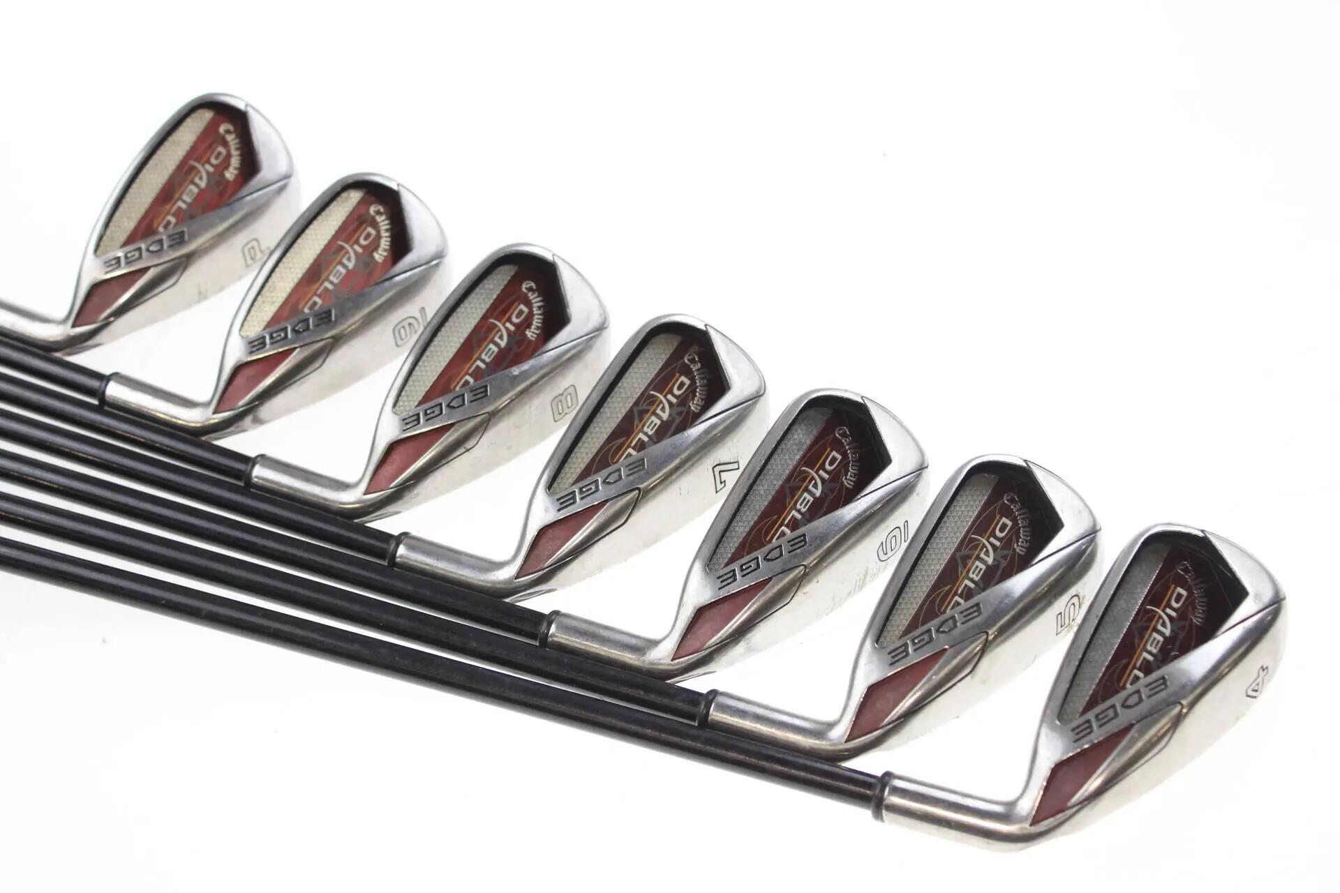 Seconde vie - Callaway Diablo Edge RH 4-PW Iron Set - Good 3/5
