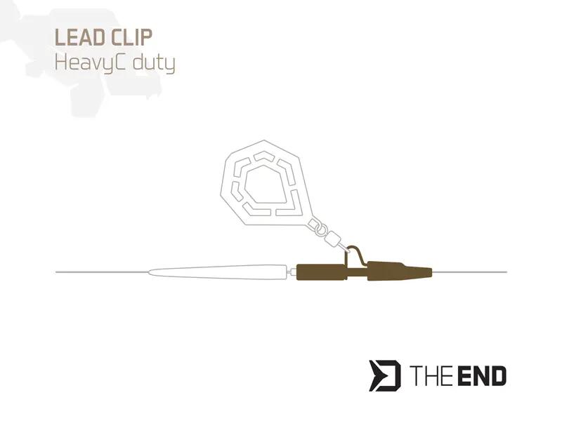 Lead Clip per piombo Heavy Duty TheEND / 10 pz | Ground 2/2