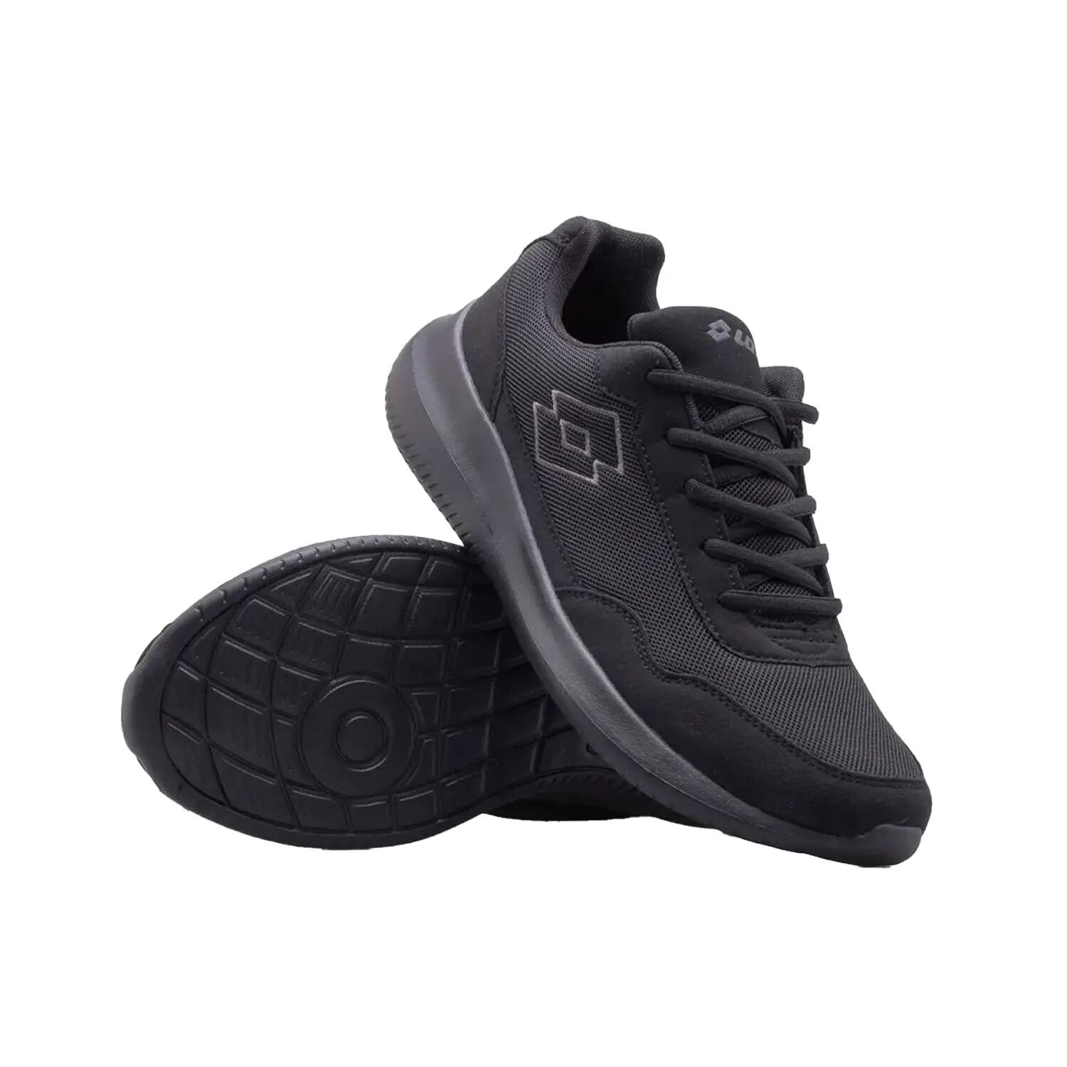 Zapatillas Deportivas de Piel Ecológica Connect OC para Hombre Negro 5/6