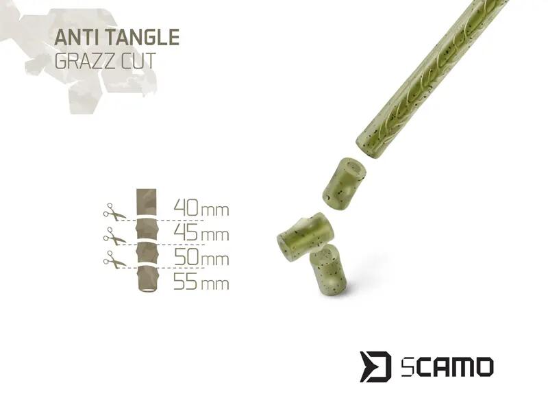 Gommino antitangle sCAMO GRAZZ Cut / 10 pz | 55mm 2/4