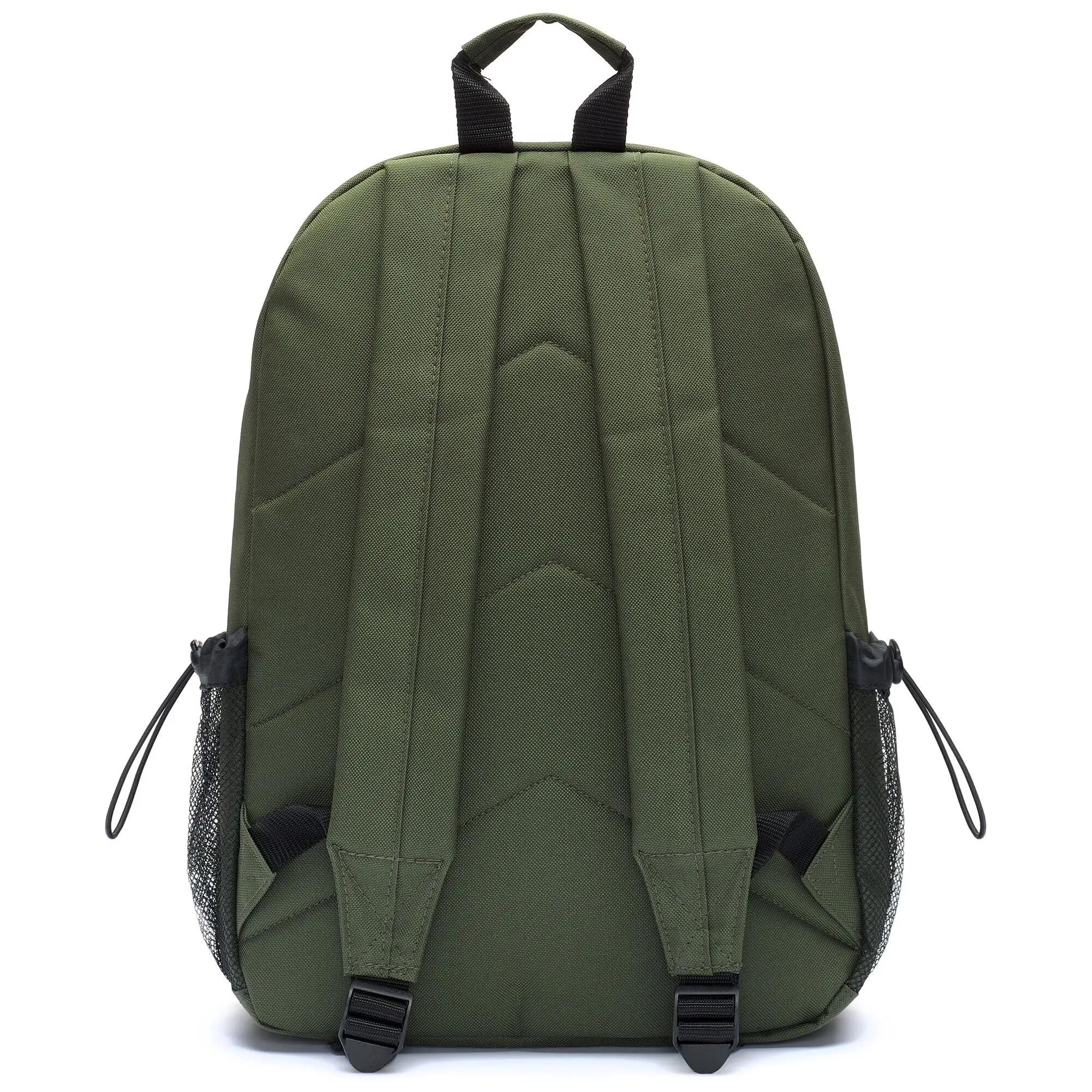 Zaino da uomo donna in poliestere verde da sportivo 3/3