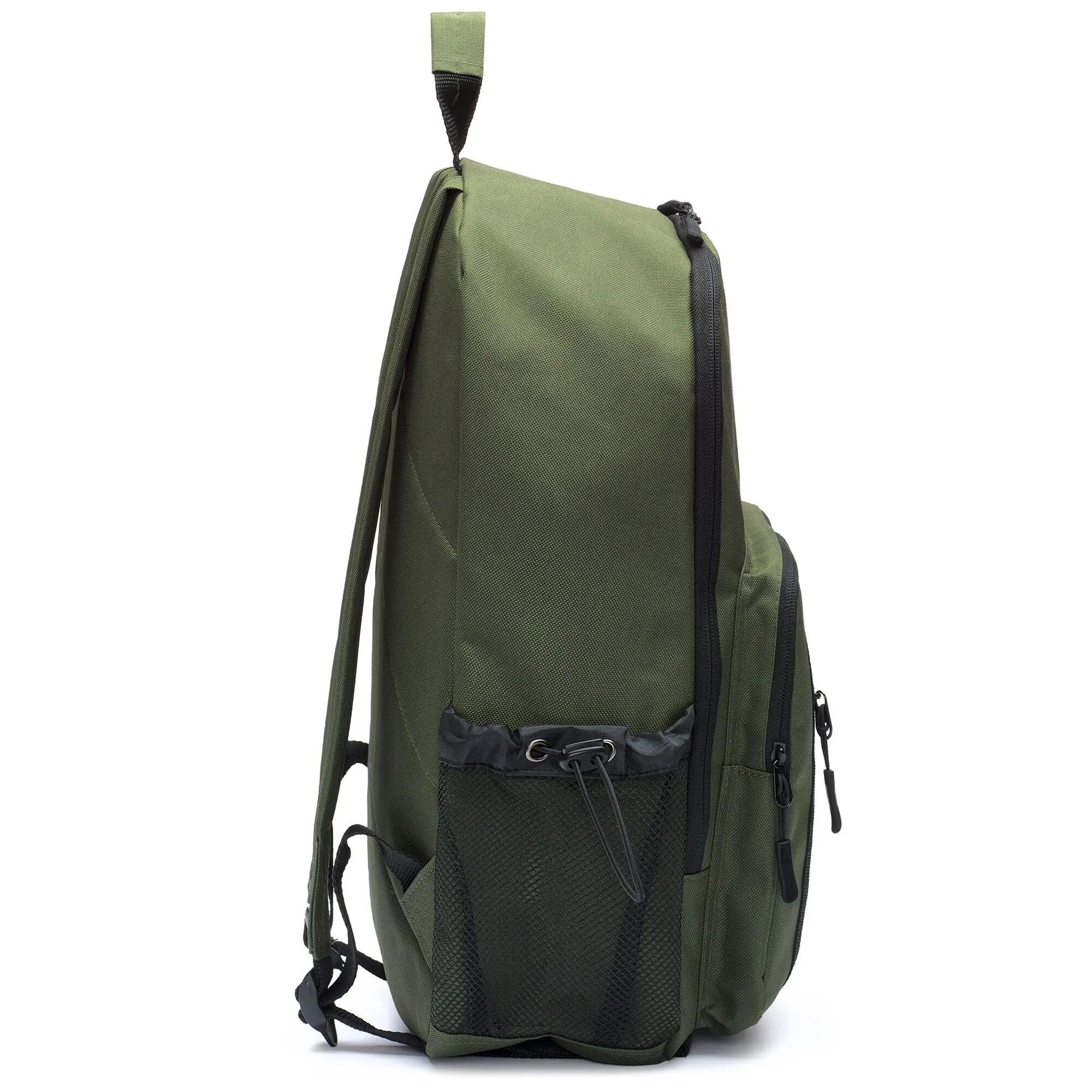 Zaino da uomo donna in poliestere verde da sportivo 2/3