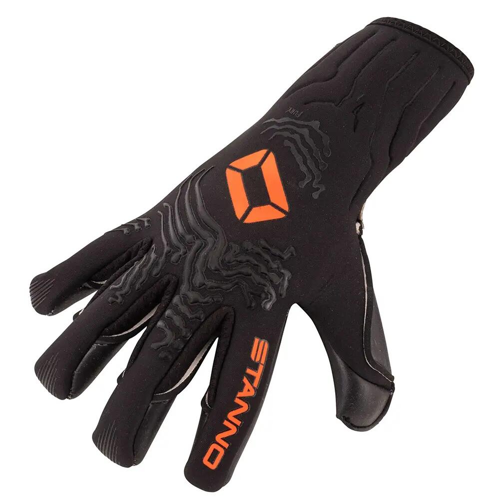 Gants de gardien - football - stanno fury - noir/orange 2/5