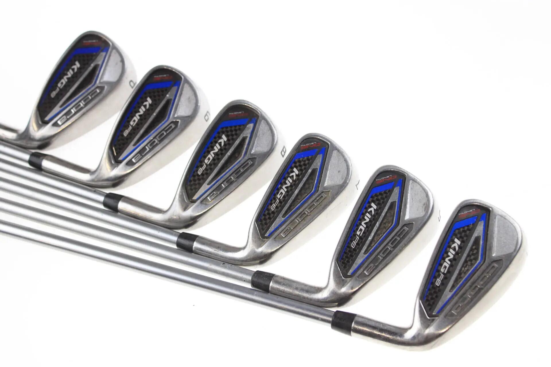 Seconde vie - Cobra King F8 One Length RH 5-PW Iron Set - Sufficient 3/6
