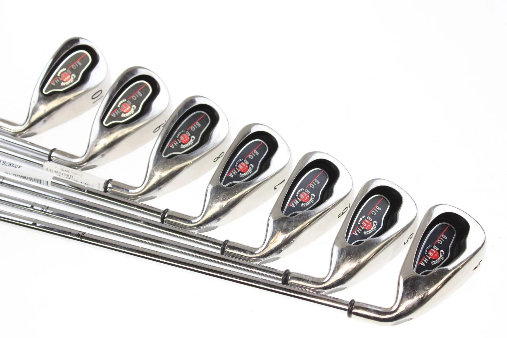 Seconde vie - Callaway BIG BERTHA 2004 RH 4-PW Iron Set - Good 3/5