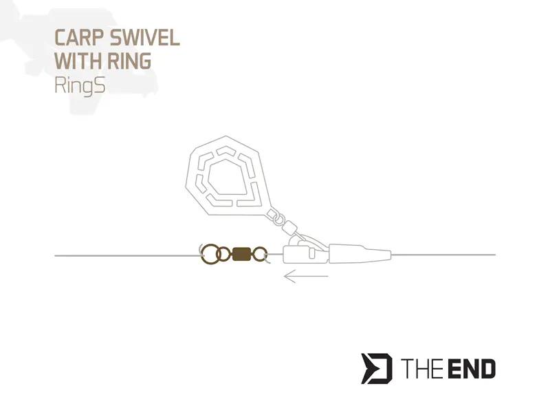 Émerillon avec anneau TheEND RingS 2/2