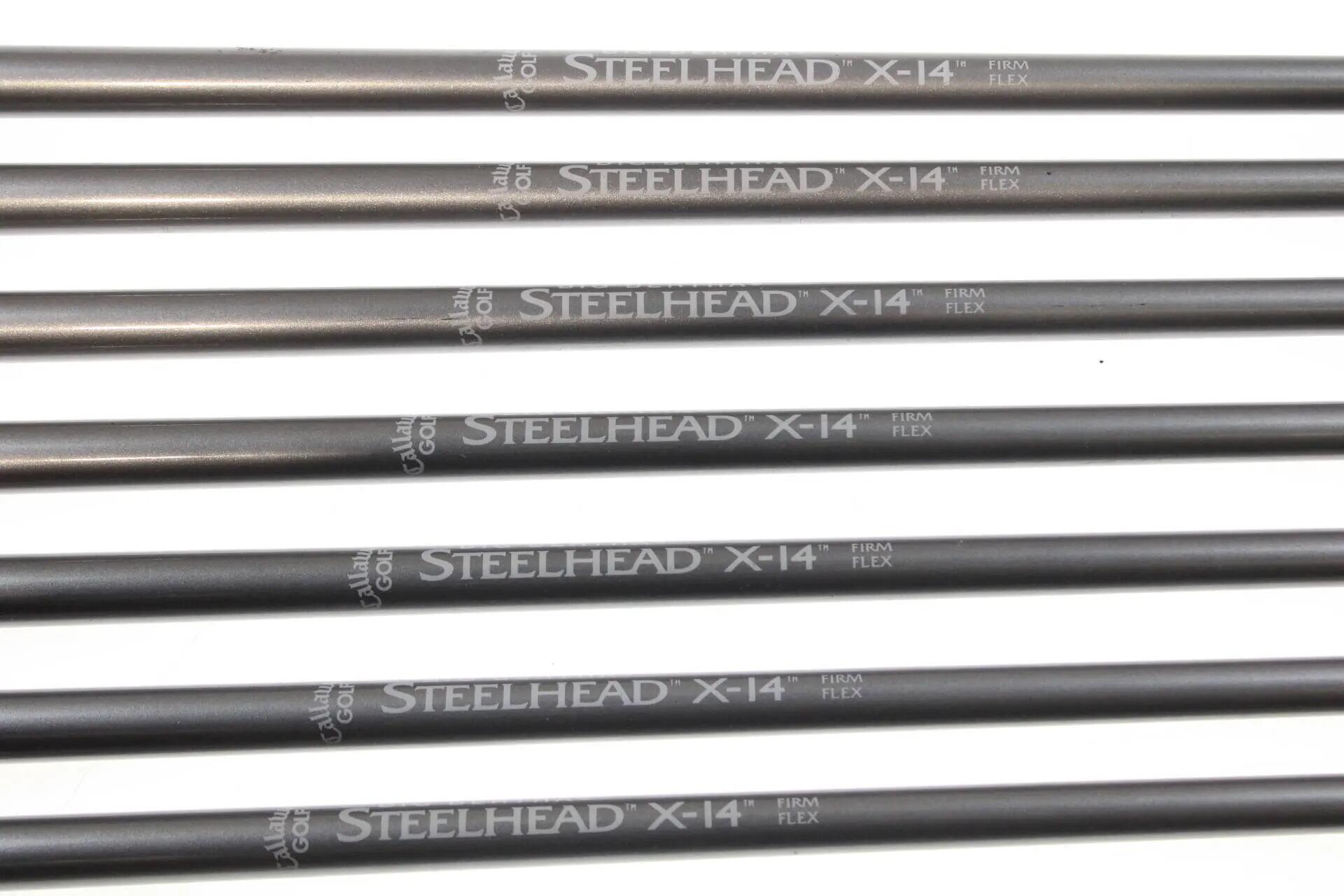 Seconde vie - Callaway STEELHEAD X-14 RH 4-PW Iron Set - Sufficient 4/6