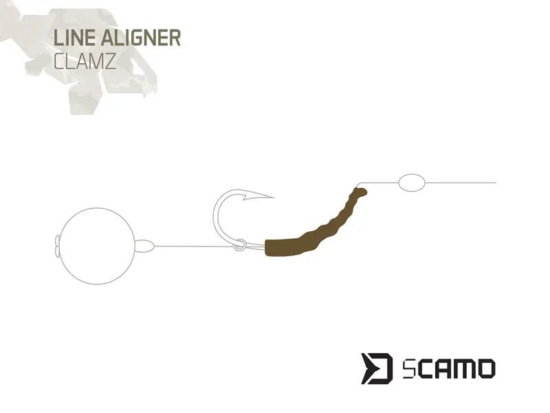 Line aligner sCAMO CLAMZ / 10 pz | 15mm 2/3