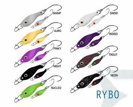 Cuillère ondulante RYBO | 0.5g TROUT Hook #8