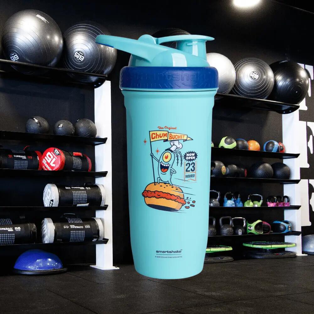Smartshake Reforce Protein-Shaker aus Edelstahl im Chum-Bucket-Design mit 900 ml 2/2