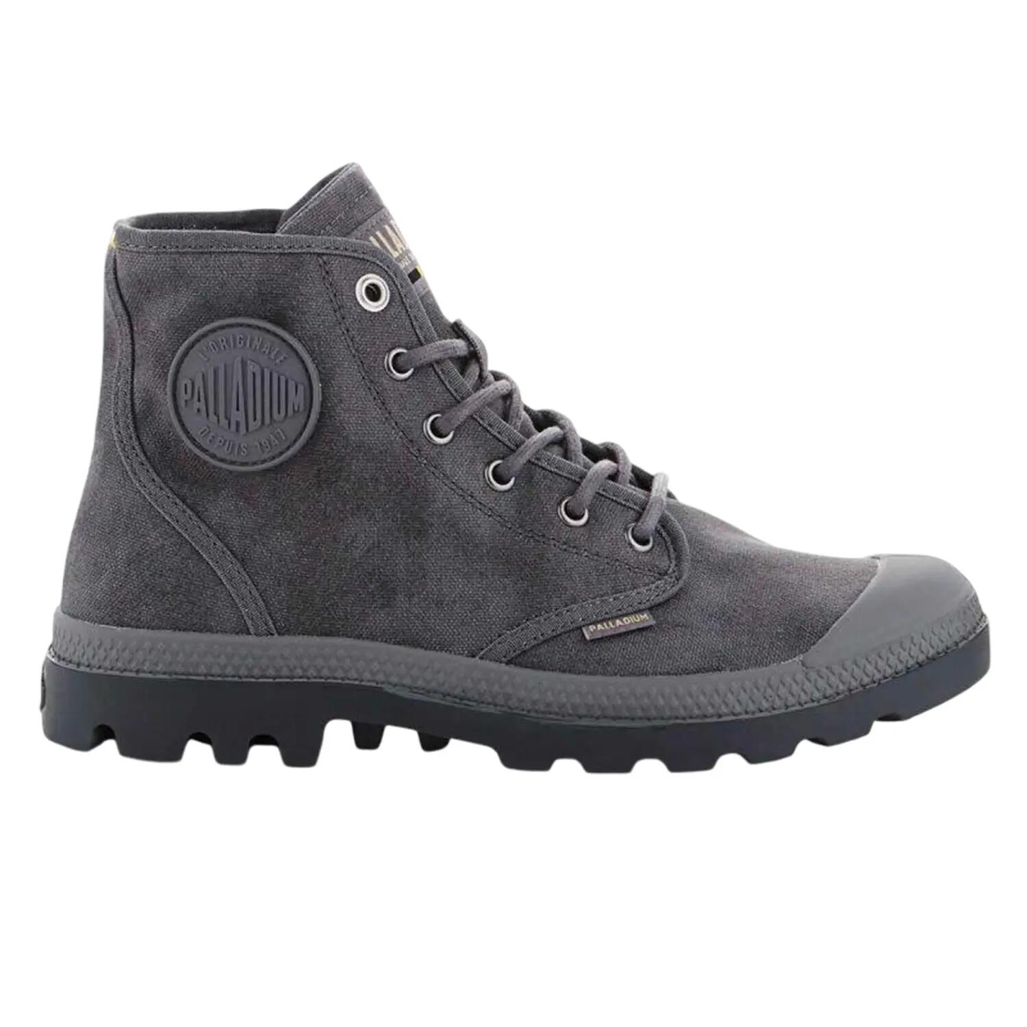 Botas a los Tobillos de Lienzos Encerados Pampa Hi para Hombre Gris 4/6