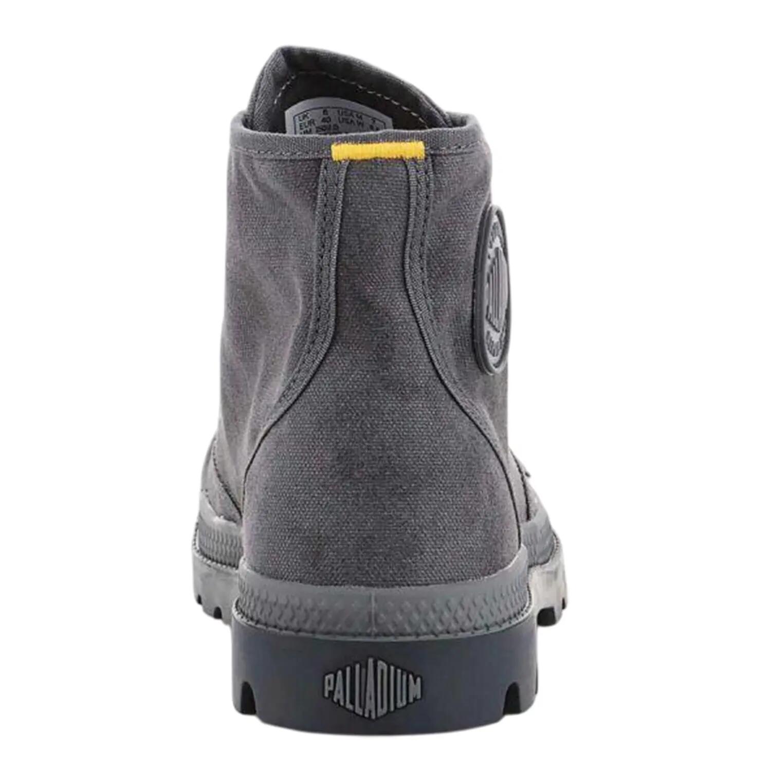 Botas a los Tobillos de Lienzos Encerados Pampa Hi para Hombre Gris 3/6