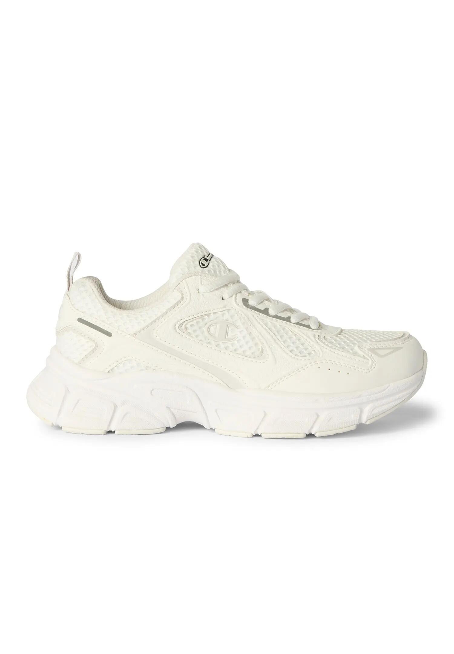 Champion Unisex RT25 MESH Sneaker White/Lite Grey 2/5
