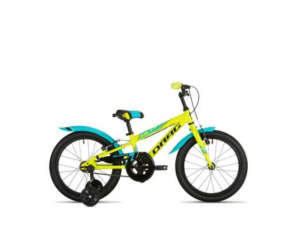 Drag Alpha 18 Kinderfahrrad – Leichter Aluminiumrahmen, 18 Zoll, Singlespeed