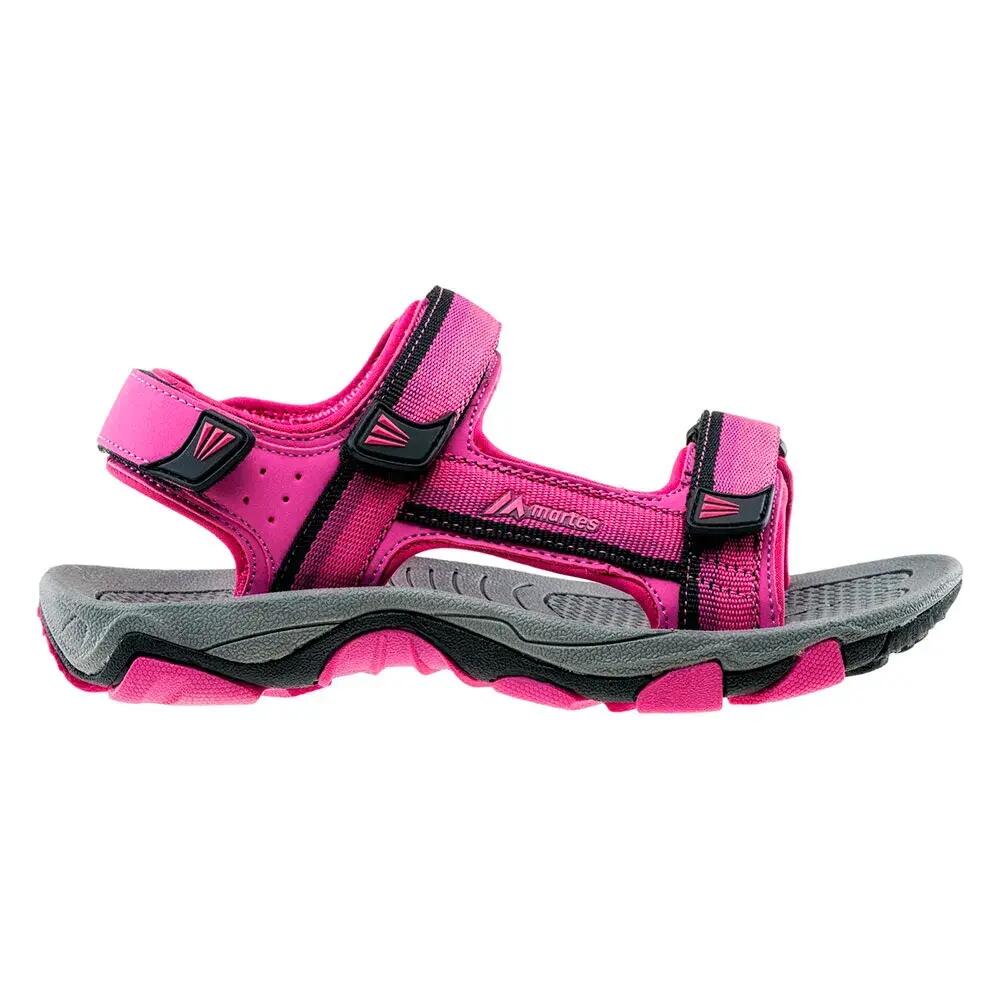 Dames Makanos Sandalen (Donker Fuchsia/Fuchsia/Zwart) 3/6