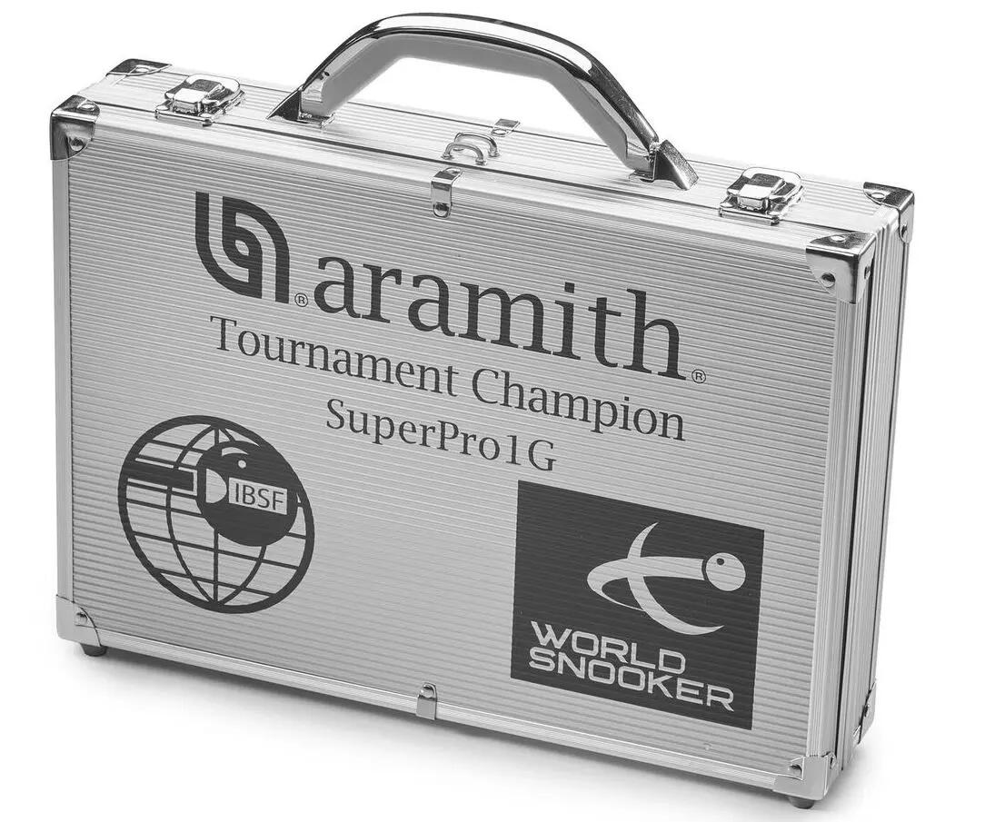Set bile Snooker 52.4mm Aramith Tournament Champion 1G-142g cu valiza 2/2
