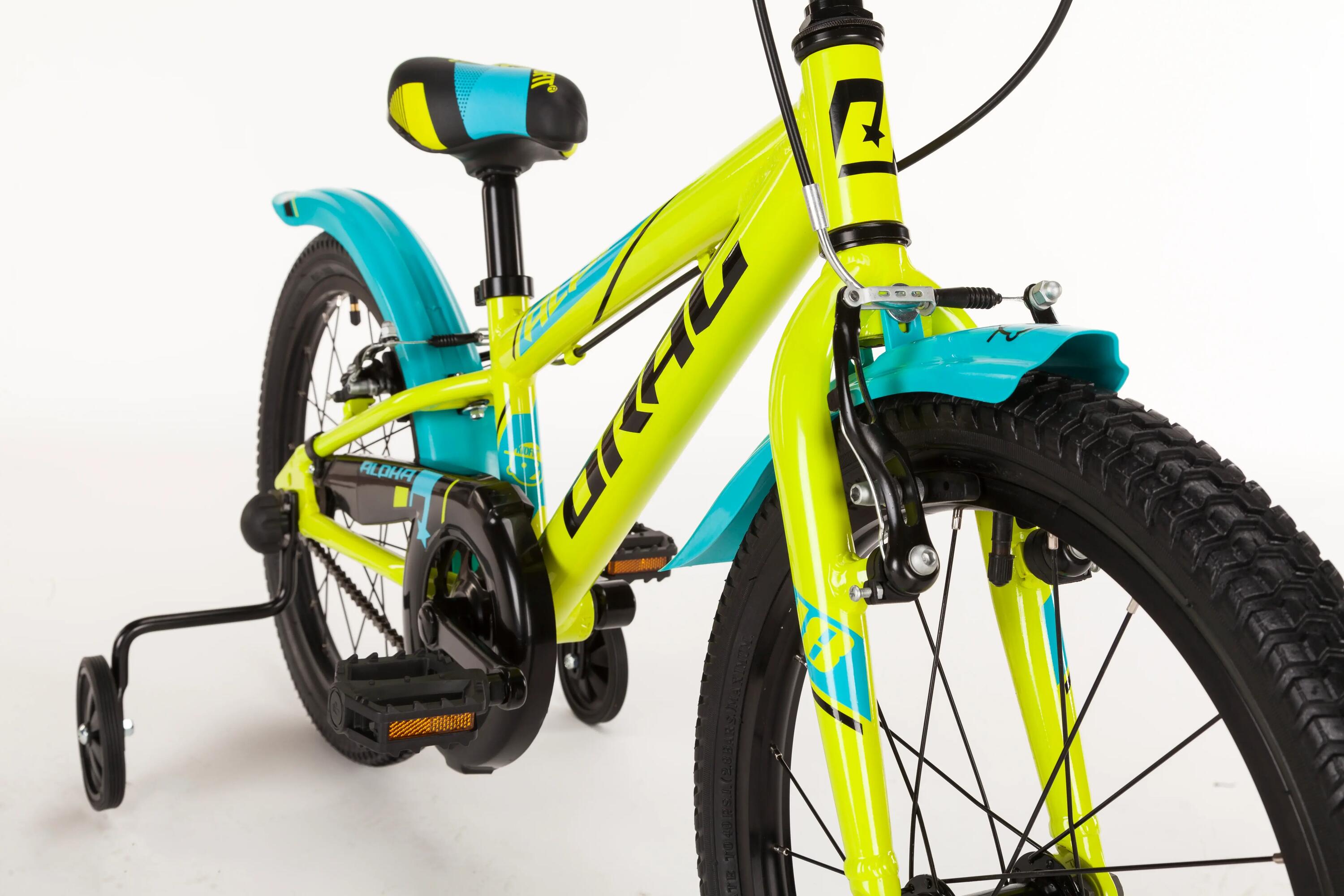 Drag Alpha 18 Kinderfahrrad – Leichter Aluminiumrahmen, 18 Zoll, Singlespeed 4/5