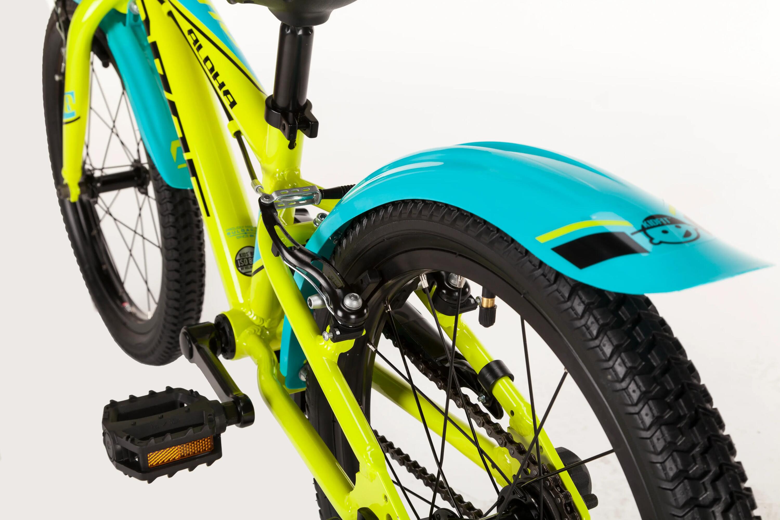 Drag Alpha 18 Kinderfahrrad – Leichter Aluminiumrahmen, 18 Zoll, Singlespeed 3/5
