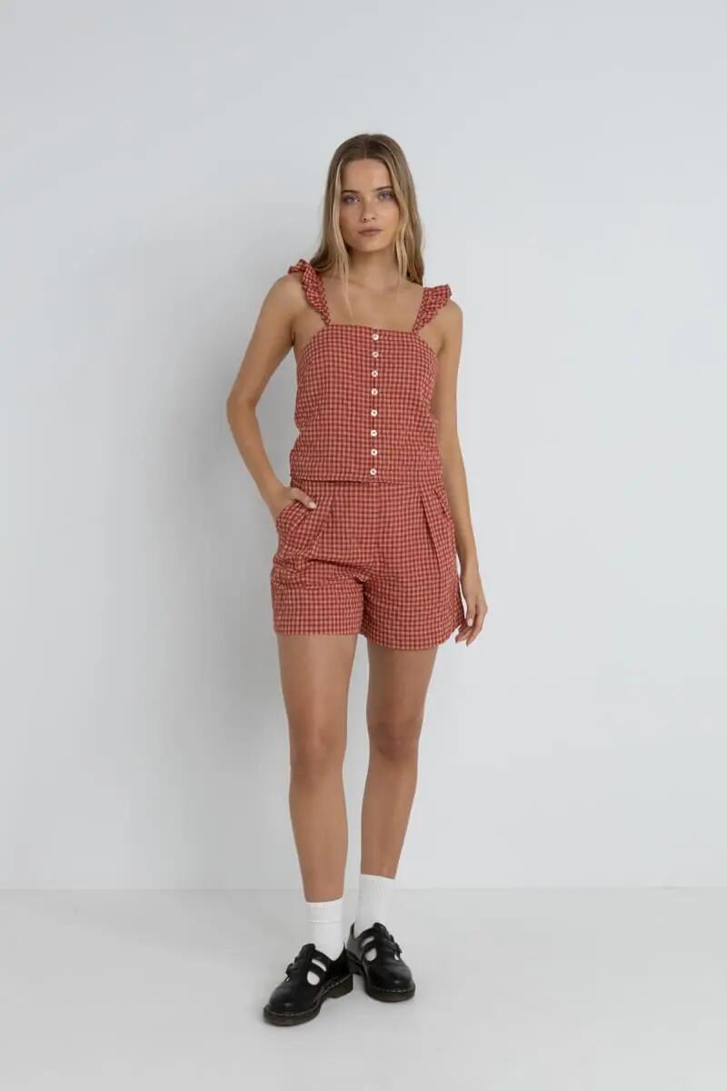 Lola Check Cami - Top Femme 4/4