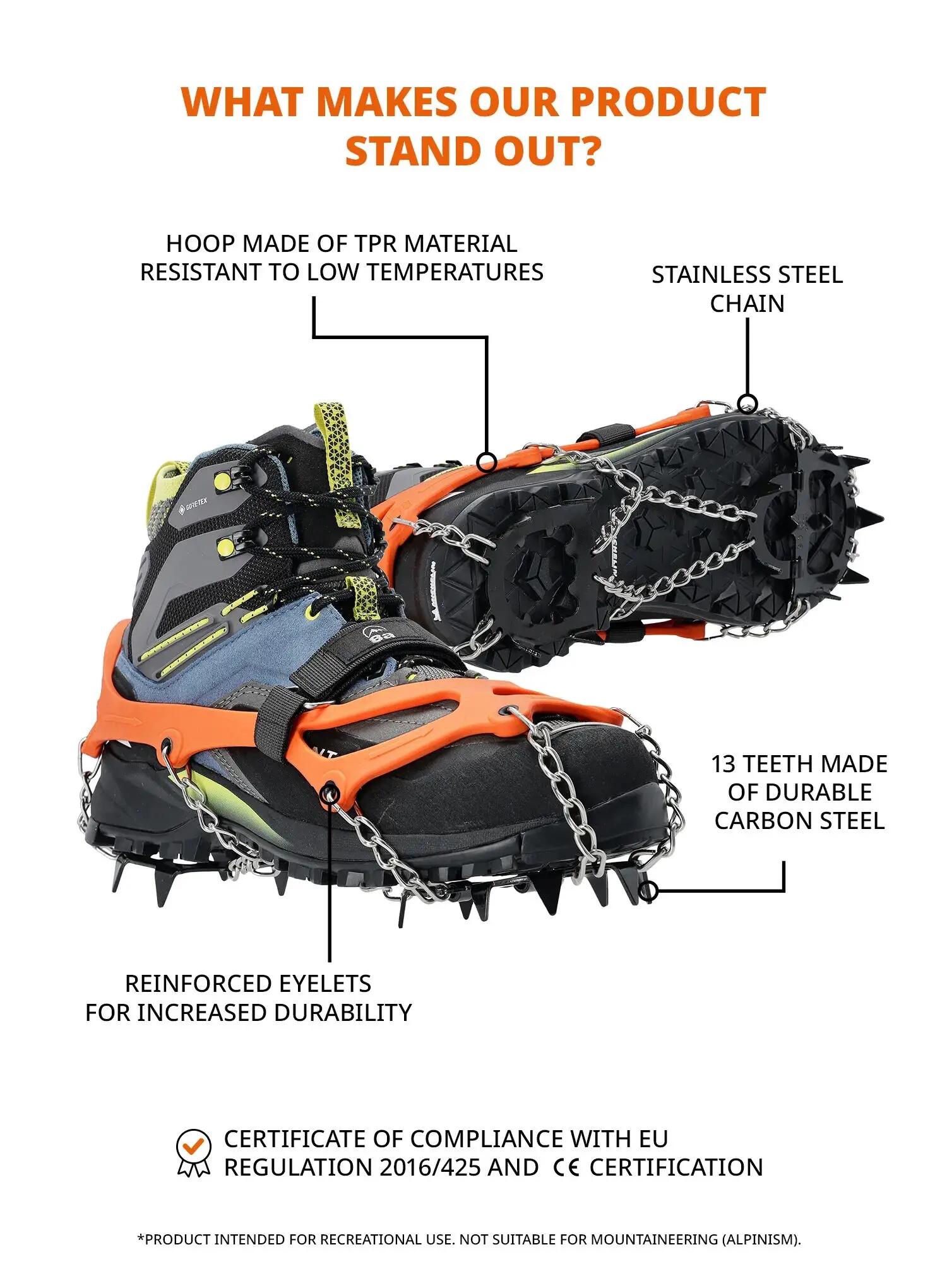 Raczki turystyczne 8a Hiking Crampons 3/7