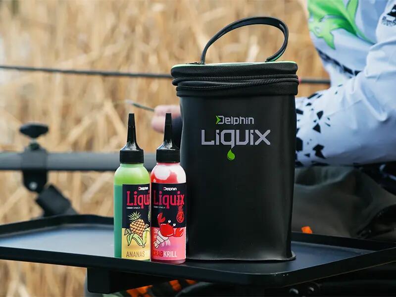 LiquiX SET | Bolsa EVA LIQUIX + 6x Fluo dip D SNAX LiquiX 4/4