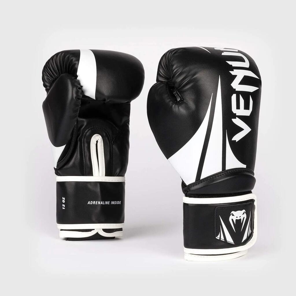 Challenger 2.5 Boxhandschuhe 12 oz Schwarz/Weiss