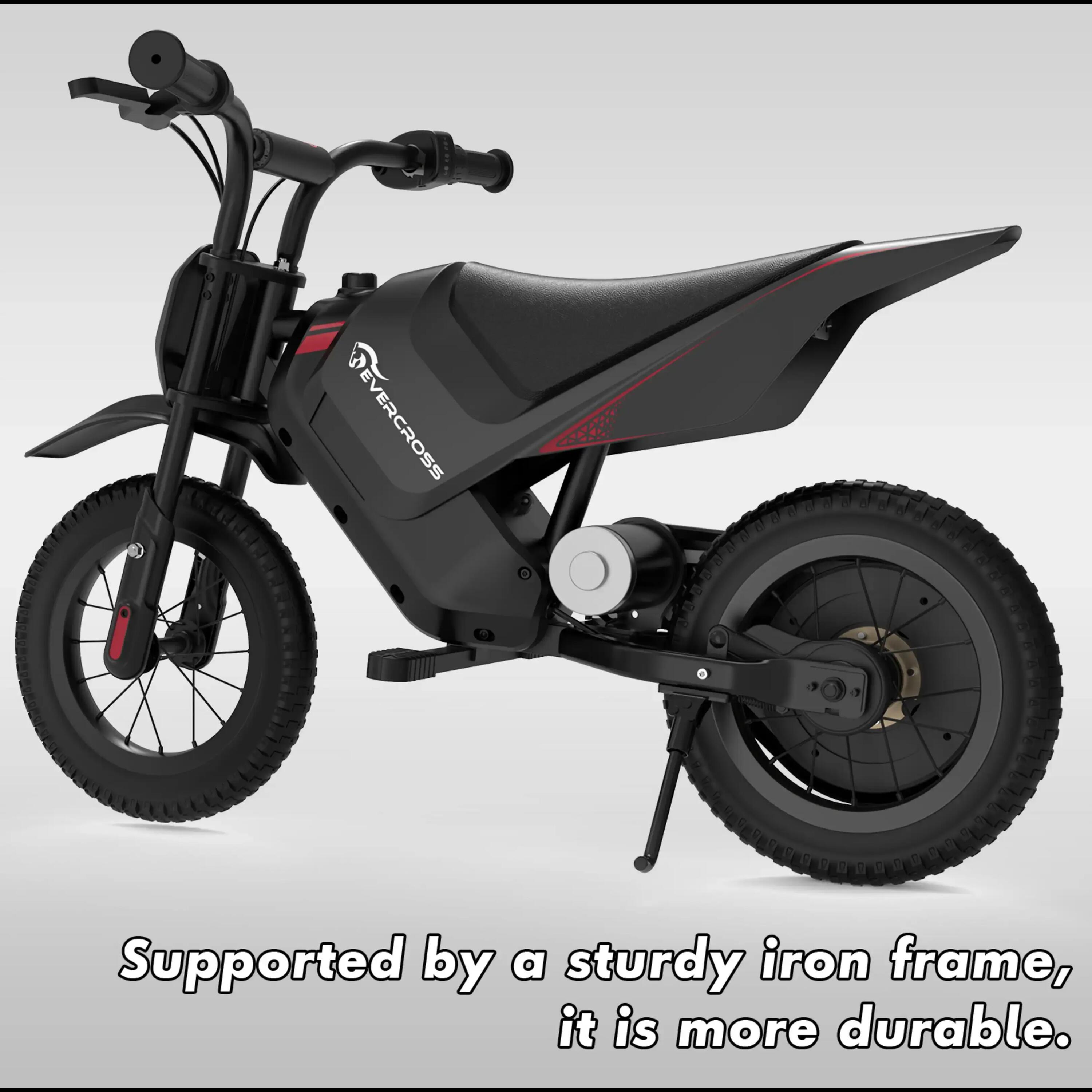 Elektromotorrad Kinder EV05M - 12 Zoll - 150W - 8/16km/h - 15km Reichweite 6/10