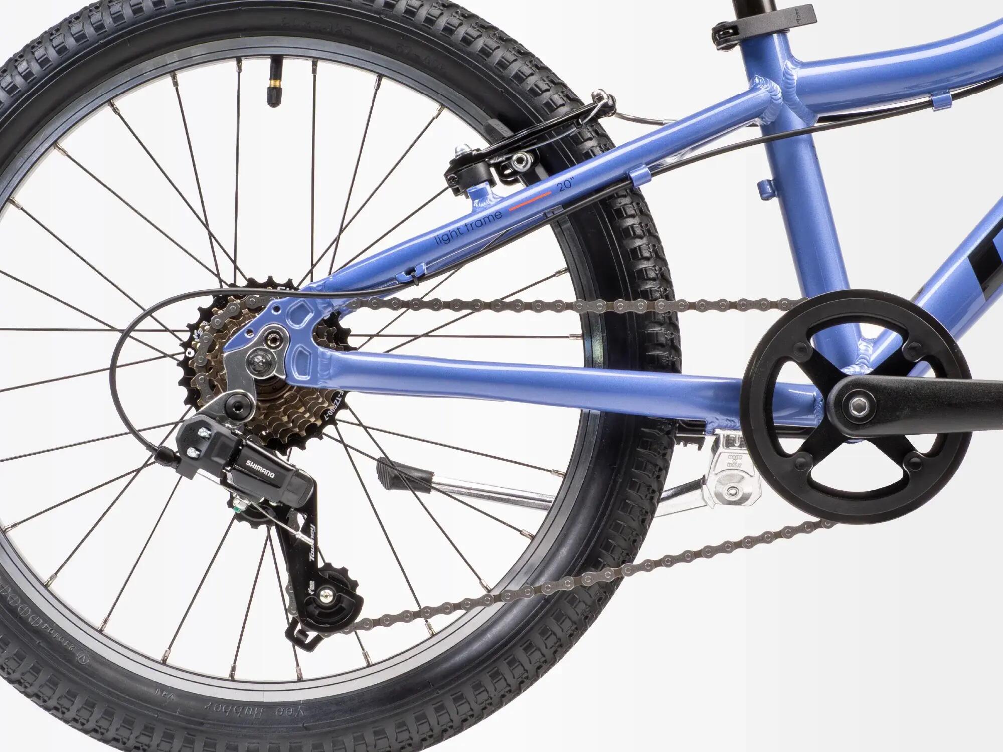 Drag Yuki 20 Kinderfahrrad – Shimano 7-Gang, Aluminiumrahmen, Vee Tire 20x2.125 3/13