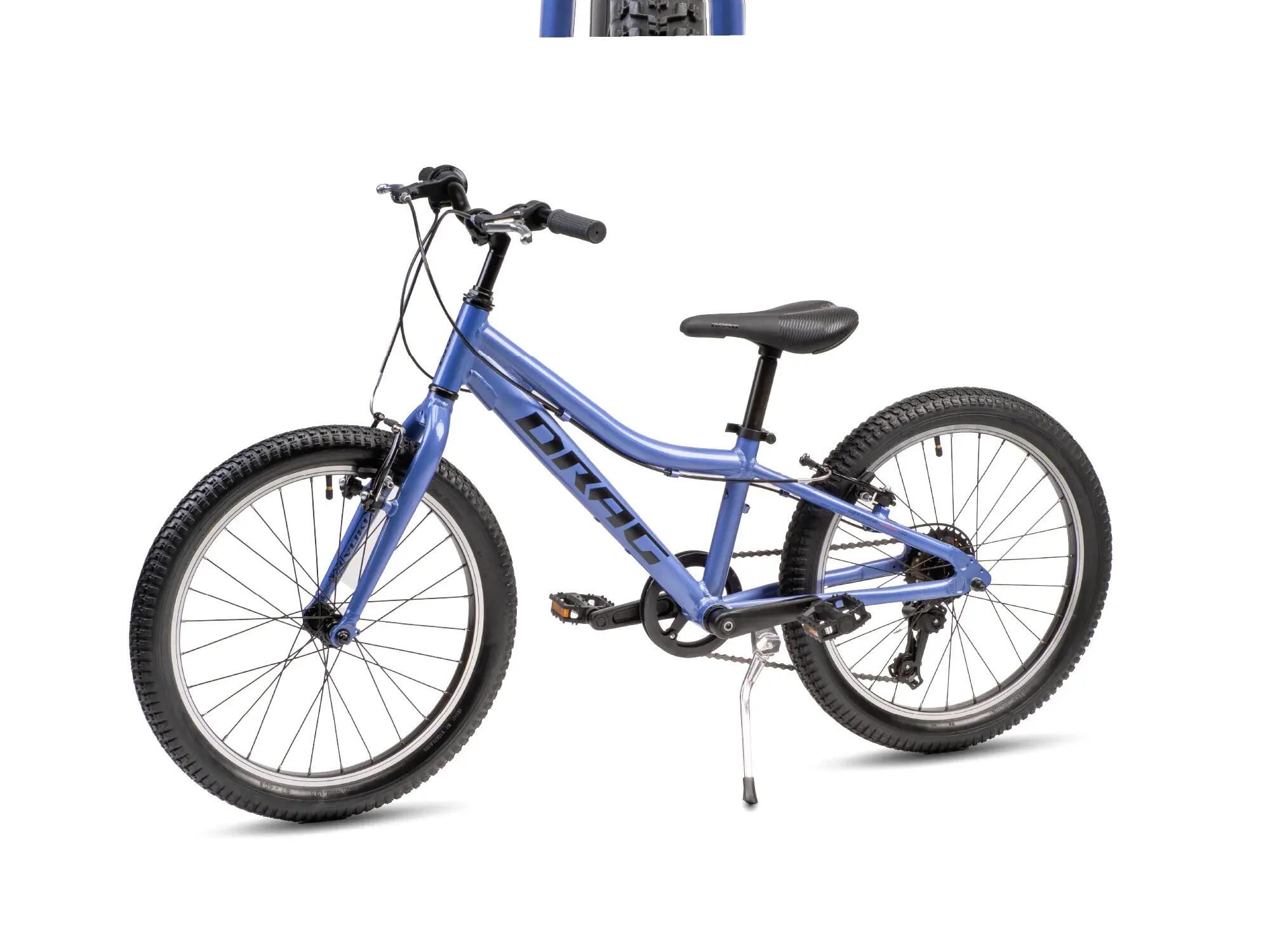 Drag Yuki 20 Kinderfahrrad – Shimano 7-Gang, Aluminiumrahmen, Vee Tire 20x2.125 13/13