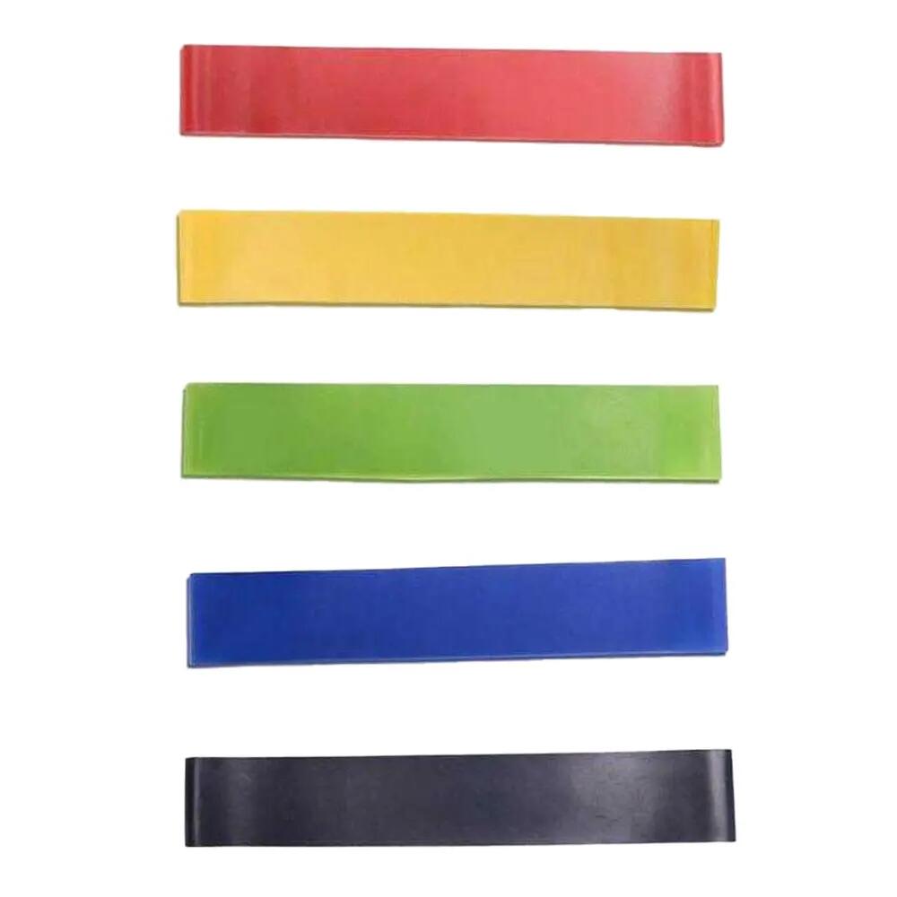Widerstandsband, Unifarben (5erPack) Damen und Herren Bunt Einheitsgröße 2/3