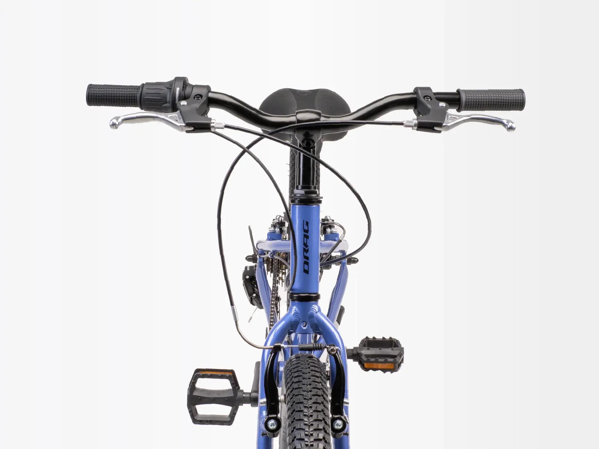 Drag Yuki 20 Kinderfahrrad – Shimano 7-Gang, Aluminiumrahmen, Vee Tire 20x2.125 11/13