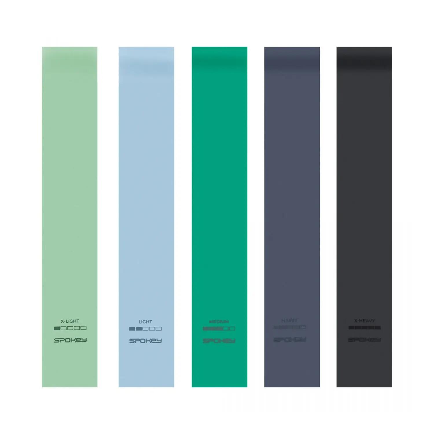 Bande De Résistance Fitness ARTIO (Bleu / Rose / Vert) Taille unique 2/5