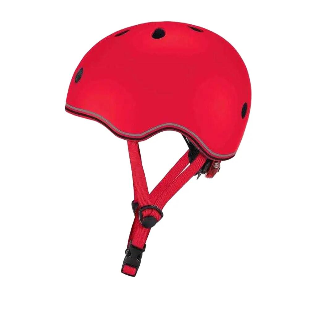 Bambini Logo Casco Da Ciclismo Globber Rosso 6/6