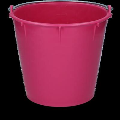 Emmer 7 l met beugel roze