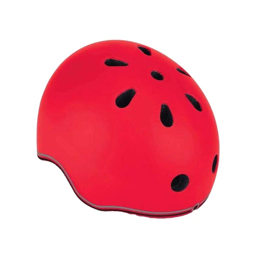 Bambini Logo Casco Da Ciclismo Globber Rosso 3/6