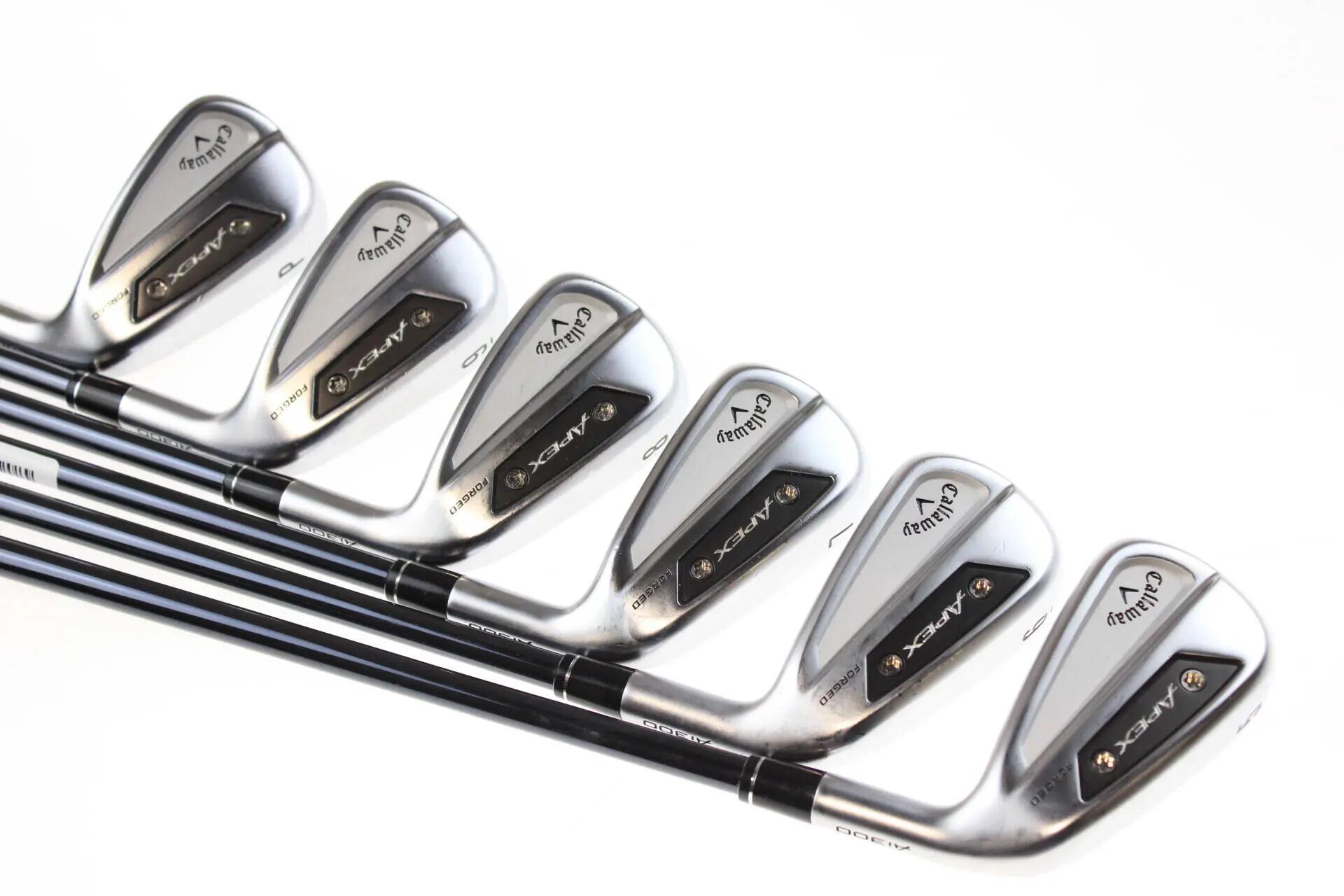 Seconde vie - Callaway Apex Ai300 RH 5-PW Iron Set - Good 3/5