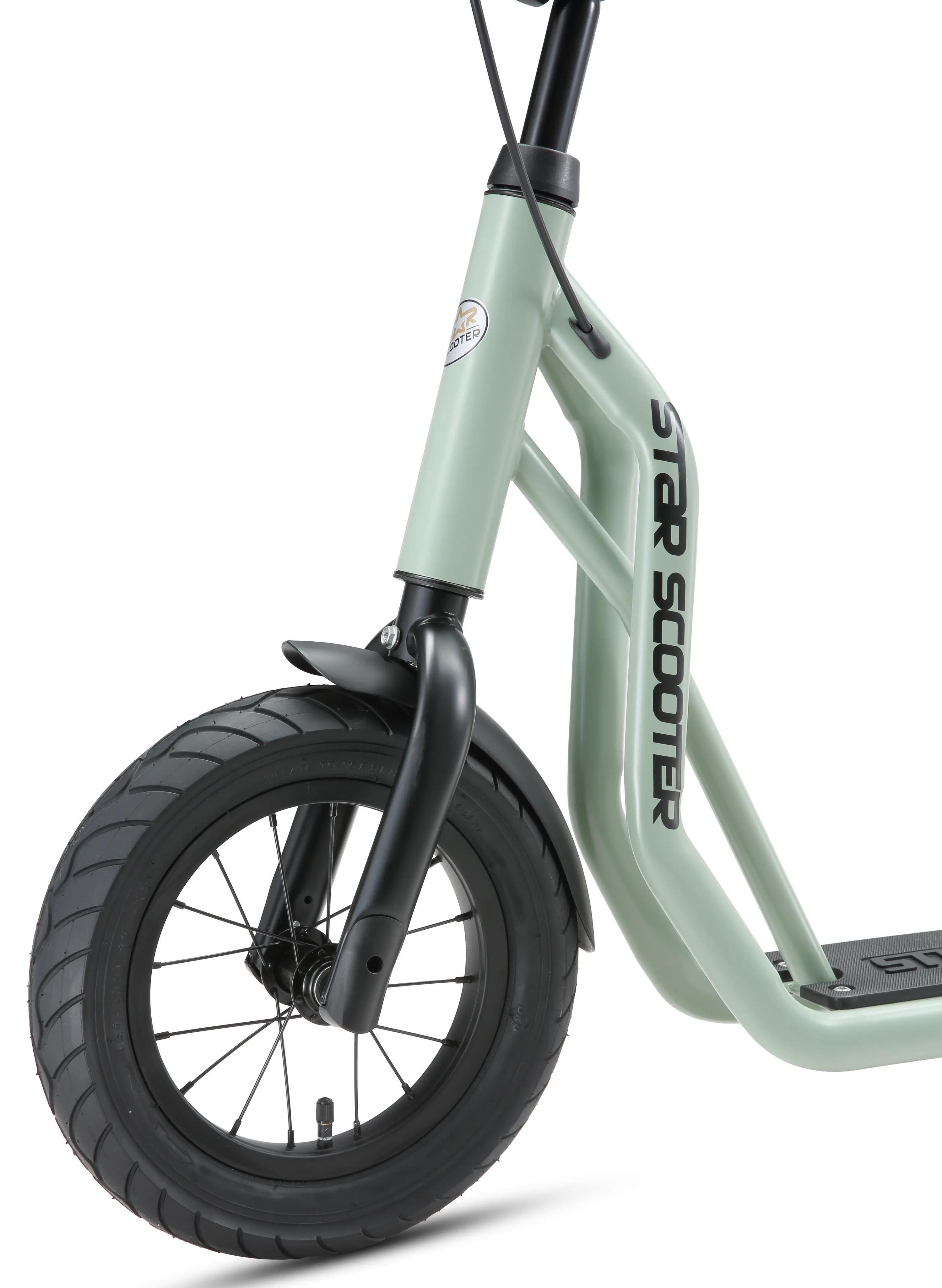 Monopattino con granruote 12", per bambini 8 anni, pneumatici ad aria, Mixed 6/9
