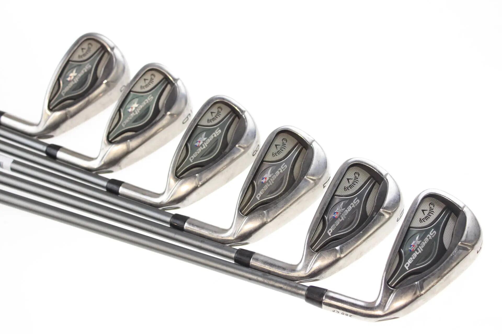 Seconde vie - Callaway Steelhead XR RH 5-PW Iron Set - Sufficient 3/6