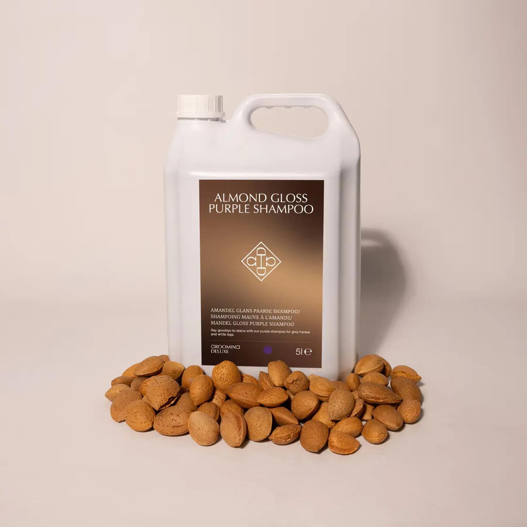 Paars Amandelpaarden Shampoo Grooming Deluxe 2/3