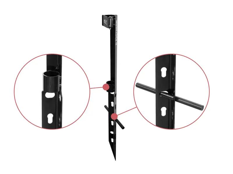Soporte de cañas para siluros EXTREME | 100cm 6/6
