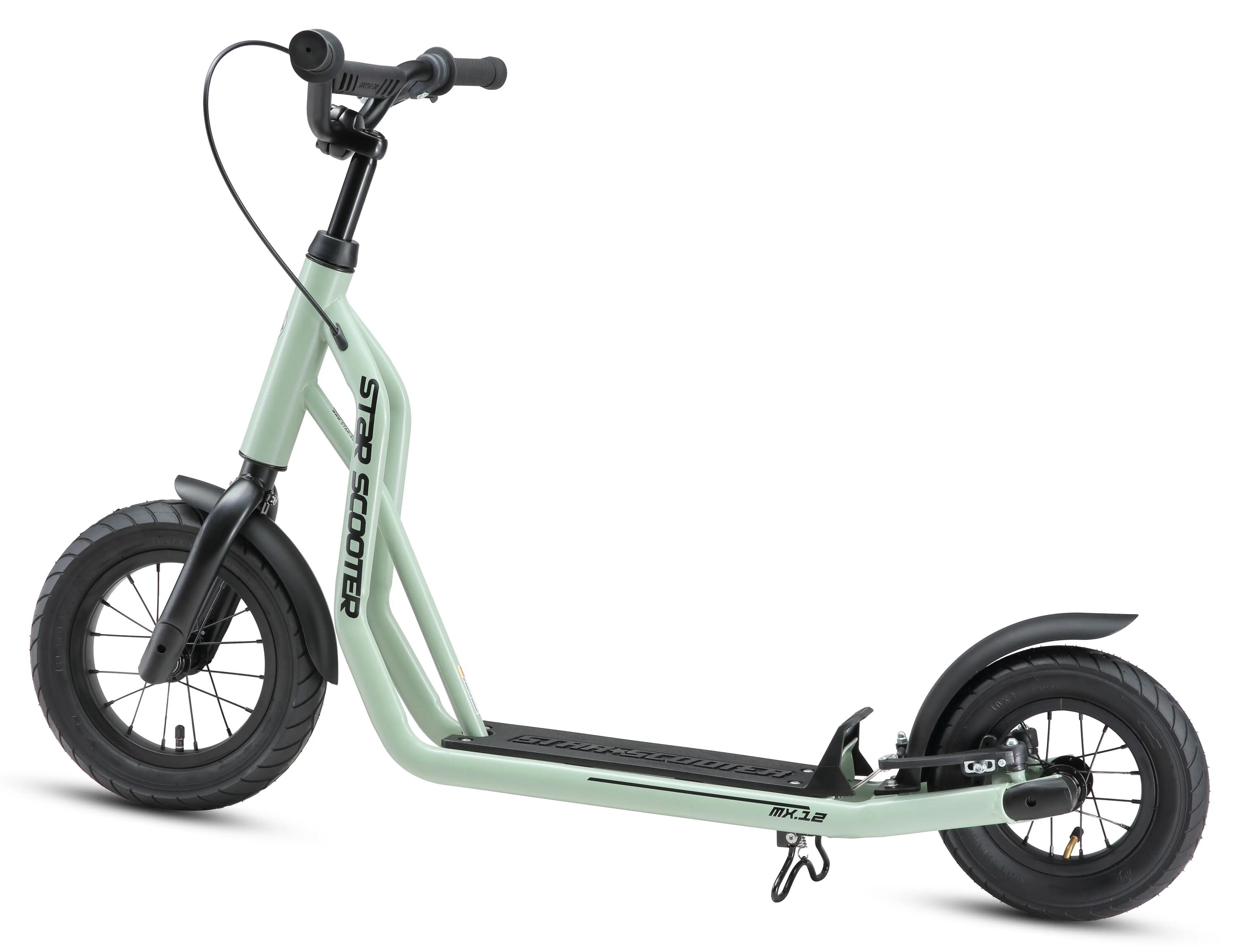 Monopattino con granruote 12", per bambini 8 anni, pneumatici ad aria, Mixed 5/9